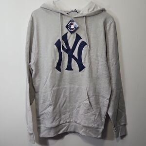 Antigua New York Yankees Light Gray Hoodie